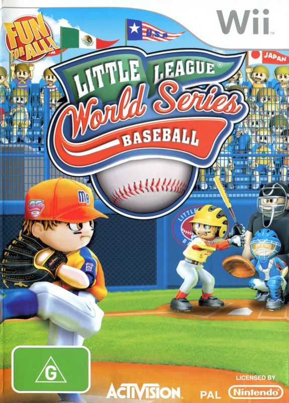 Little League World Series Baseball 2008 box art for Wii